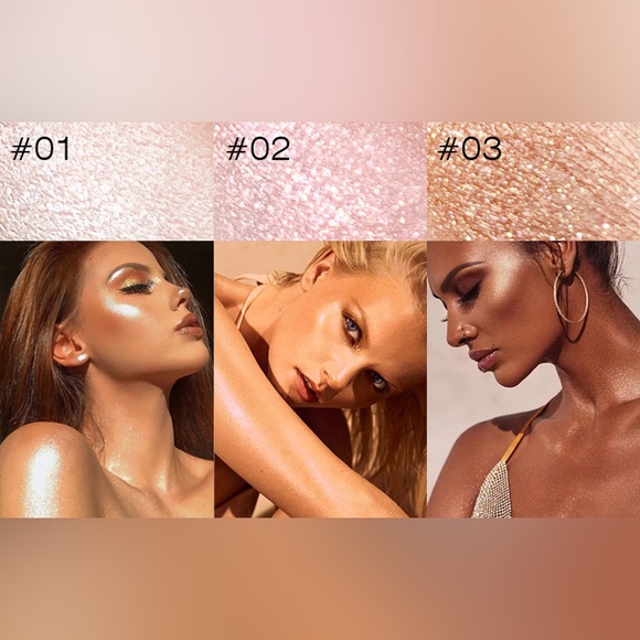 Highlighter Shimmer Stick Compact Shading Powder Multipurpose For Full Bod Use - Picture 10 of 10